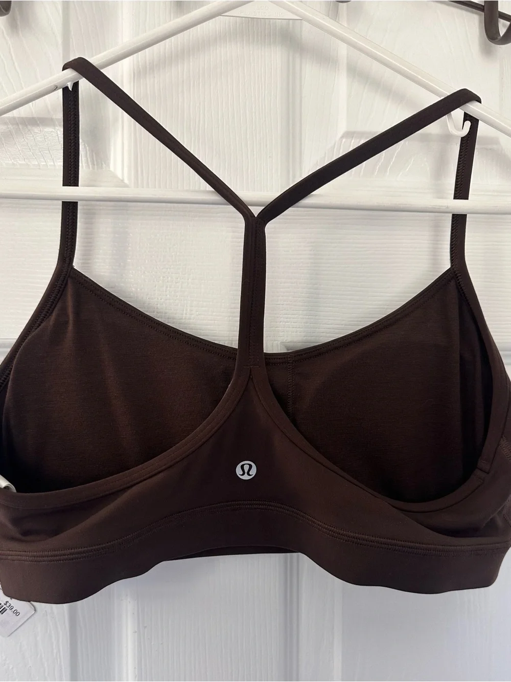 Lululemon - Brown Flow Y Nulu Bra- 12 NWT